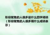 形容聚集的人很多是什么四字詞語（形容聚集的人很多用什么成語表示）