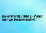 杭州的市樹和市花分別是什么（杭州的市樹是什么樹 杭州的市樹是哪種樹）