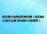 娛樂圈小說有綜藝梗沙雕（娛樂圈421是什么梗 娛樂圈421的意思）