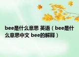 bee是什么意思 英語(yǔ)（bee是什么意思中文 bee的解釋?zhuān)? /></span></a>
                        <h2><a href=