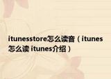 itunesstore怎么讀音（itunes怎么讀 itunes介紹）