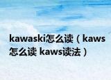 kawaski怎么讀（kaws怎么讀 kaws讀法）