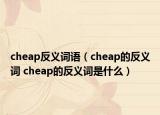 cheap反義詞語（cheap的反義詞 cheap的反義詞是什么）