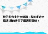 殷的多音字拼音組詞（殷的多音字組詞 殷的多音字組詞有哪些）