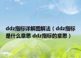 ddz指標(biāo)詳解圖解法（ddz指標(biāo)是什么意思 ddz指標(biāo)的意思）