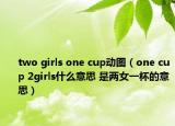 two girls one cup動(dòng)圖（one cup 2girls什么意思 是兩女一杯的意思）