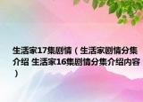 生活家17集劇情（生活家劇情分集介紹 生活家16集劇情分集介紹內(nèi)容）