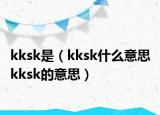 kksk是（kksk什么意思 kksk的意思）