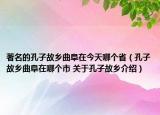 著名的孔子故鄉(xiāng)曲阜在今天哪個?。鬃庸枢l(xiāng)曲阜在哪個市 關于孔子故鄉(xiāng)介紹）