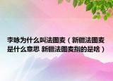 李詠為什么叫法圖麥（新疆法圖麥?zhǔn)鞘裁匆馑?新疆法圖麥指的是啥）