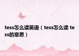 tess怎么讀英語(yǔ)（tess怎么讀 tess的意思）