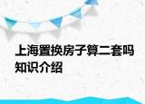 上海置換房子算二套嗎知識(shí)介紹